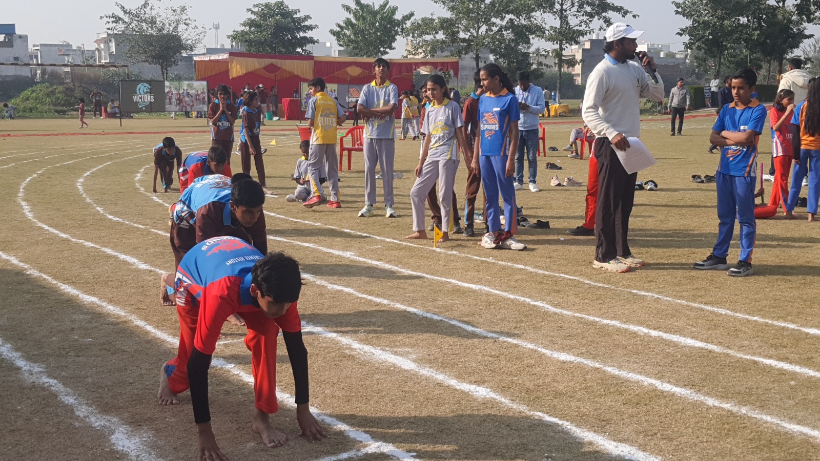 sports day 1 - mountain race
